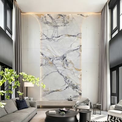 Flexible slate sheet Natural Stone Veneer for Interior & Exterior Wall Cladding