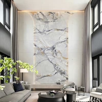 Flexible slate sheet Natural Stone Veneer for Interior & Exterior Wall Cladding