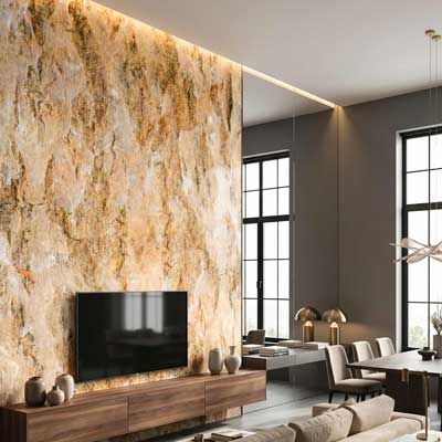  Flexible wall panel Natural Stone Veneer for Interior & Exterior Wall Cladding		