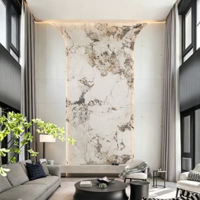  Flexible stone sheets Natural Stone Veneer for Interior & Exterior Wall Cladding		