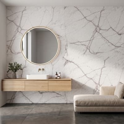 Flexible wall panel Natural Stone Veneer for Interior & Exterior Wall Cladding