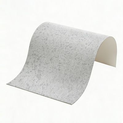 Premium MCM Wall with Cement Texture Detail